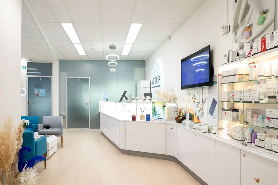 Recepce kliniky ALTOS